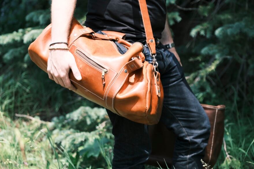 Leather Goods, Inspired by Colorado's Mountain Scenery